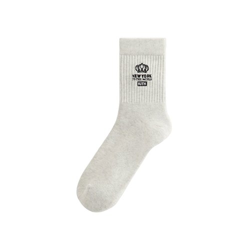 Kith Insignia Cotton Mid Crew Socks - KHM220220 002