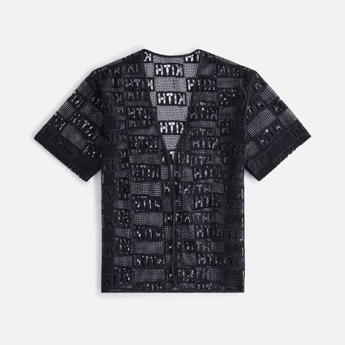Kith Jace Logo Lace Baseball Shirt - Mass - W030330-012