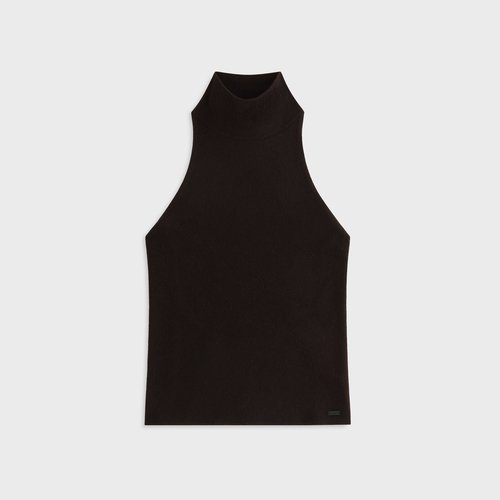 Kith Jaden Halter Sweater Tank - Black - WSW0068-001