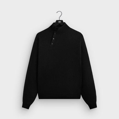 Kith &Kin Cashmere Cyrus Turtleneck - Black - M034082-001