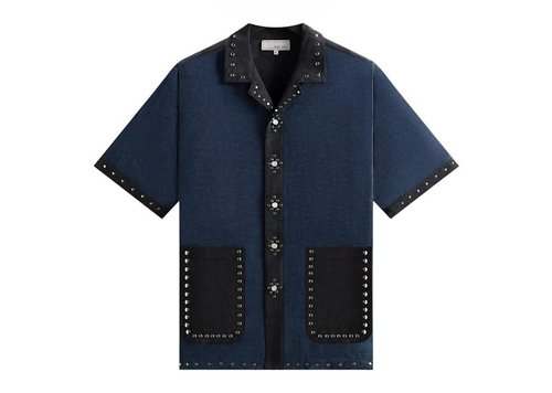 Kith Kin Sawyer Short Sleeve Camp Collar Shirt - Nocturnal