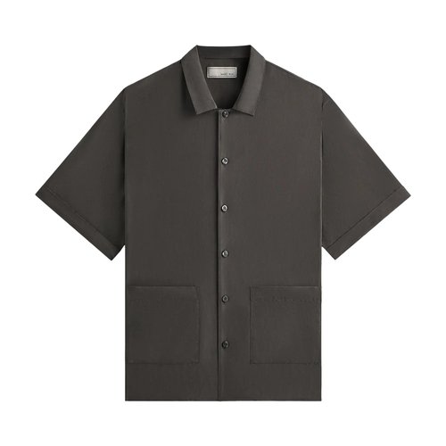 Kith & Kin Silk Habotai Short-Sleeve Reade Shirt - KHM033507 168