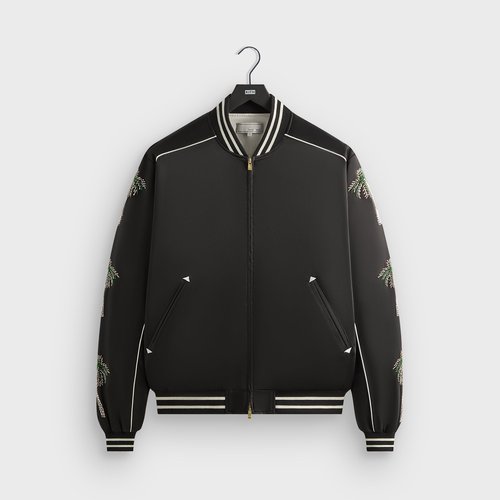 Kith x The Matrix Vance Satin Bomber Jacket 'Black' | Solesense