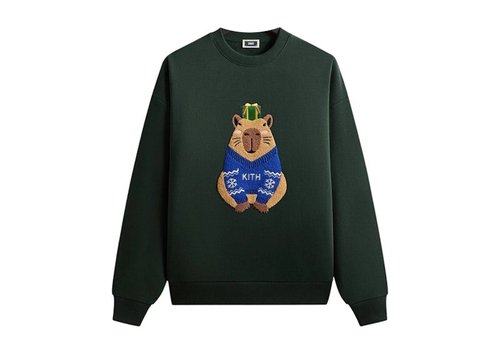 Kith Kithmas Capybara Nelson Crewneck - Stadium - KHM034421