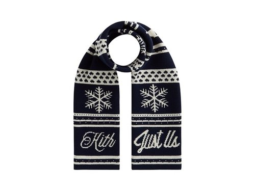Kith Kithmas Fairisle Scarf - Nocturnal - KHM10072-413