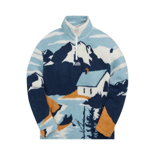 Kith Lakeside Claremont Sherpa Quarter Zip - KHM030133 408