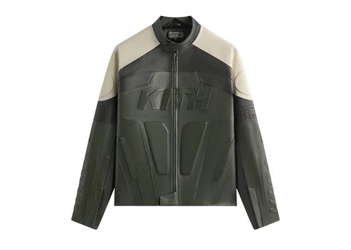Kith Leather Wayne Moto Jacket - Stadium