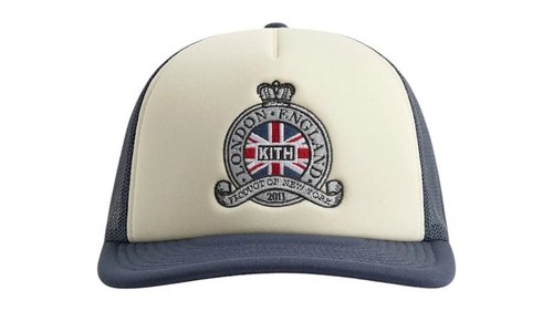 Kith London Two Tone Poly Foam Nolan Trucker Hat - Nocturnal