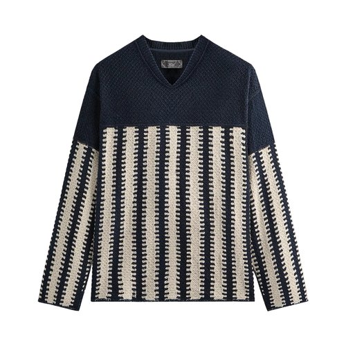 Kith Long-Sleeve Crochet Malik Jersey - KHM033443 413