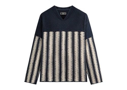 Kith Long Sleeve Crochet Malik Jersey - Nocturnal