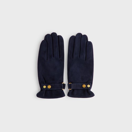 Kith Manhattan Suede Gloves - Ink - M10099-432