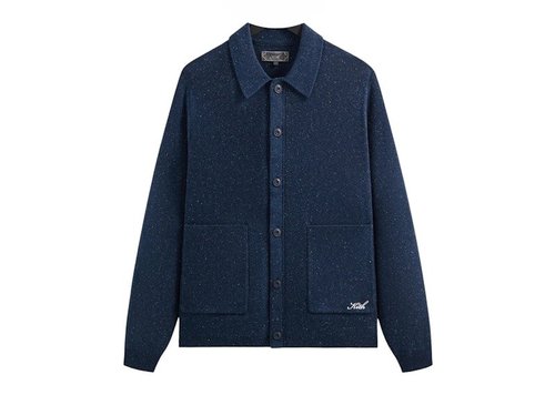 Kith Marled Knit Hastings Cardigan - Nocturnal - KHM032989