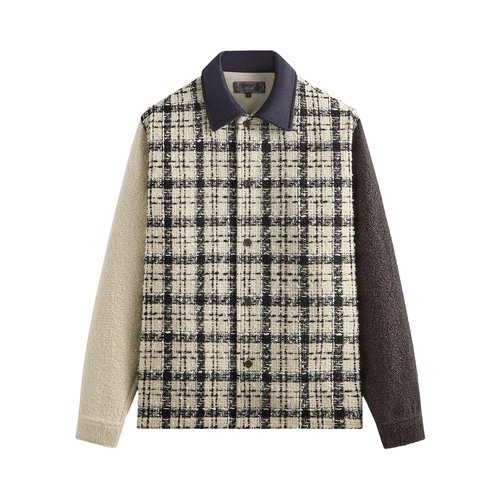 Kith Mixed Tweed Boxy Collared Overshirt - KHM010835 104