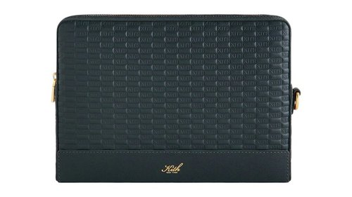 Kith Monogram Leather 11" Tech Case - Stadium