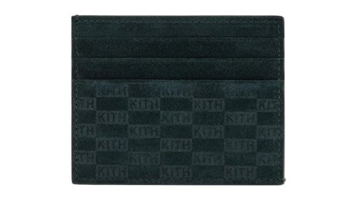 Kith Monogram Suede Card Holder - Stadium