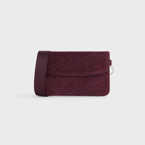 Kith Monogram Suede Envelope K20 Bag - Magma - M040236-601