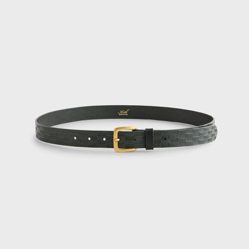 Kith Monogram Vachetta Leather Belt - Equestrian - MBE0010-344