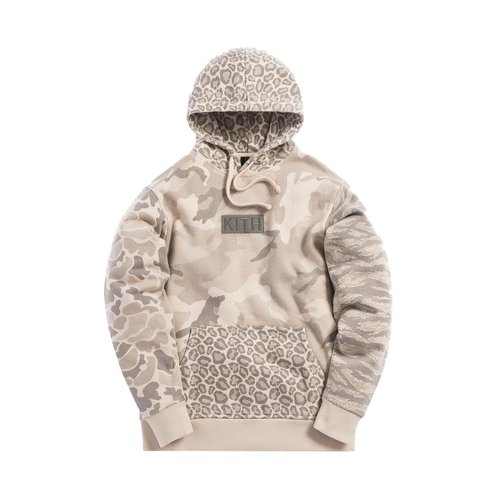 Kith Camo Williams Hoodie - Off Beige Camo
