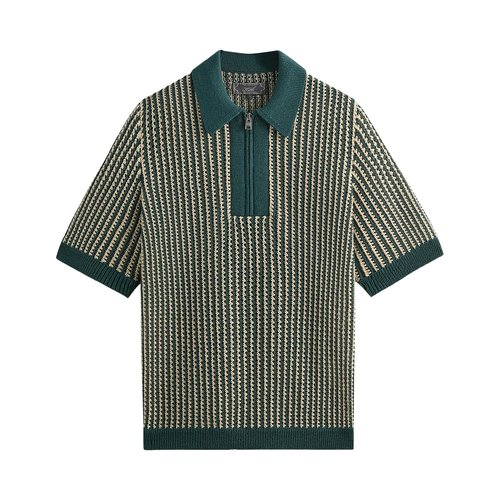 Kith Nash Knit Polo Sandrift - KHM033496 104