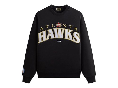 Kith NBA AllStar Atlanta Hawks Nelson Crewneck Sweatshirt - Black