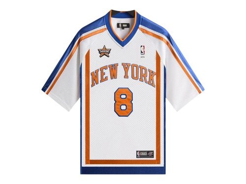 Kith NBA AllStar New York Knicks Leon Jersey - White