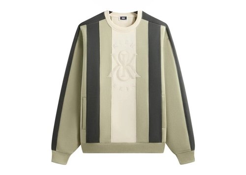 Kith Nelson Panelled Crewneck Sweatshirt - Region - KHM033043