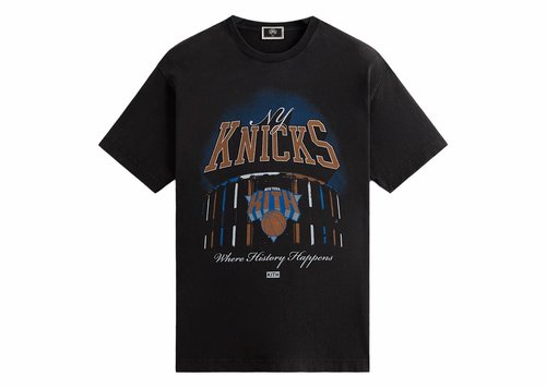 Kith New York Knicks MSG Vintage Tee Shirt - Black