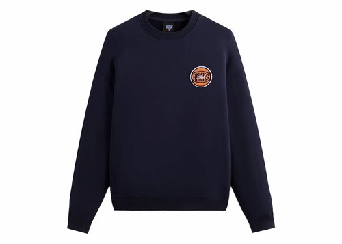 Kith New York Knicks NY To The World Nelson Crewneck Sweatshirt - Nocturnal