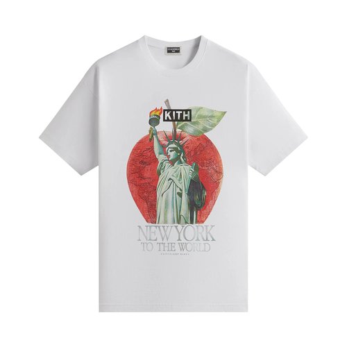 Kith NY to the World Liberty Apple Vintage Tee - KHM032408 101