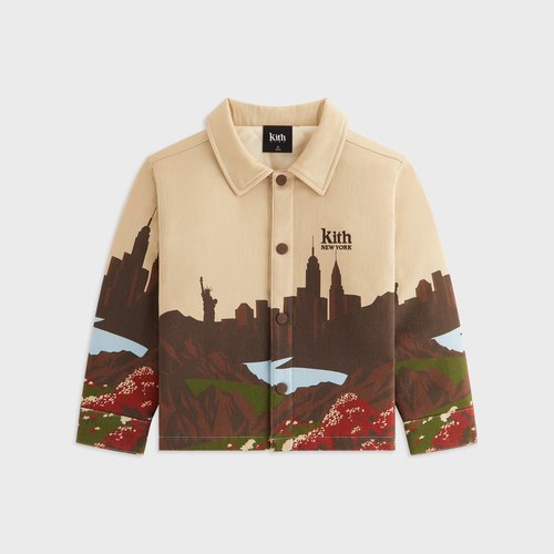 Kith NY to The World Printed Shacket - Multi - K010258-115