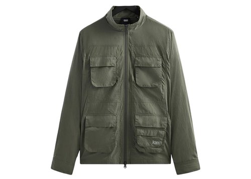 Kith Nylon Zip Front Wolcott Jacket - Tinge