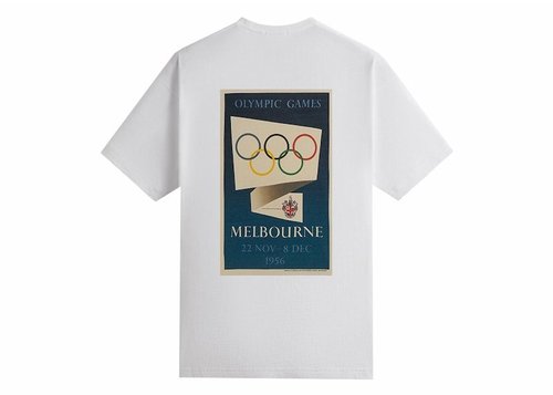 Kith Olympics Heritage Melbourne 1956 Vintage Tee Shirt - White