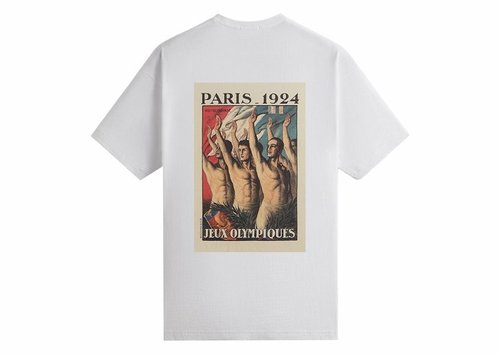 Kith Olympics Heritage Paris 1924 Vintage Tee Shirt 'White' | Solesense