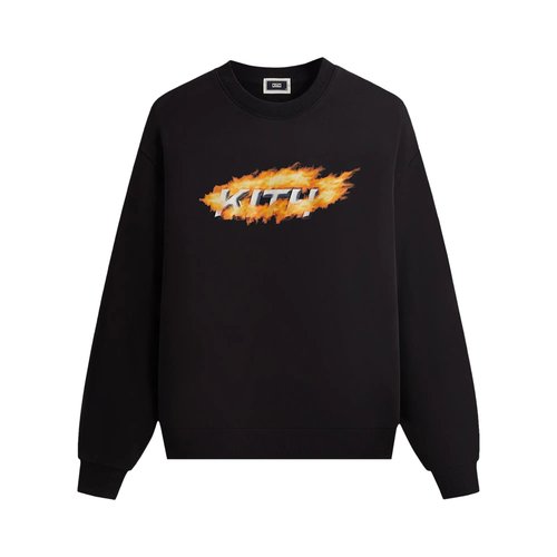 Kith Orbit Flame Vintage Nelson Crewneck - KHM031951 001