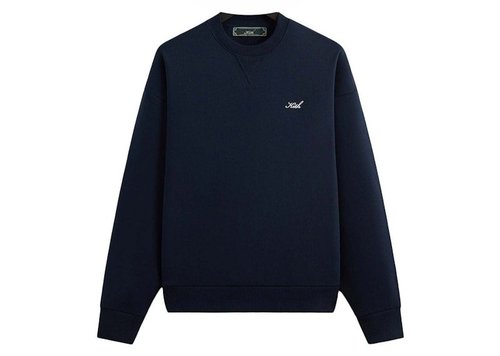 Kith Paisley Nelson Crewneck Sweatshirt - Nocturnal - KHM031659-413