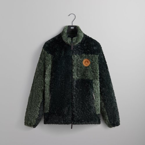 Kith Pinehurst Shaggy Sherpa Full Zip - Stadium - M010389-302