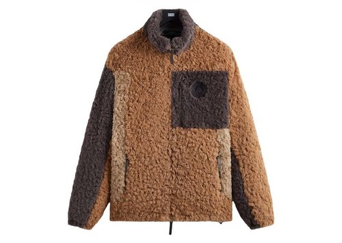 Kith Pinehurst Shaggy Sherpa Full Zip - Strand - KHM010389-3005