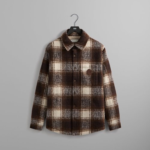 Kith Plaid Sheridan Shirt Jacket - Robusta - M010716-3042