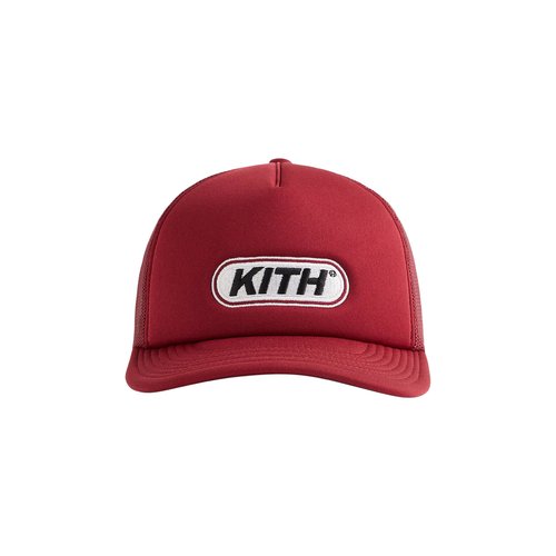 Kith Poly Foam Fast Logo Patch Nolan Trucker Hat - KHM051059 620