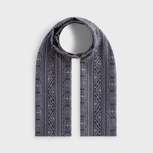 Kith Printed Silk Scarf - Nocturnal - M10100-413