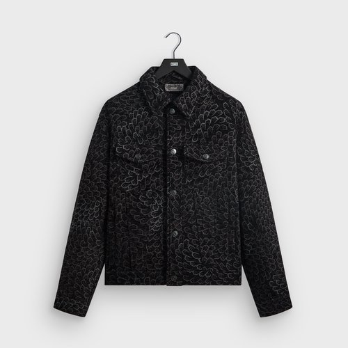 Kith Puffed Jase Tapestry Jacket - Black - M011023-001