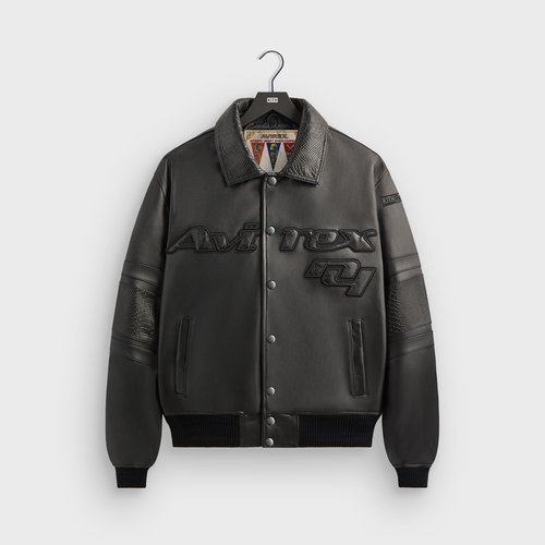 Kith Records for AVIREX Legend Bomber Jacket - Black - 44KIS261O60