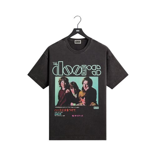 Kith Records For The Doors Japan Import Vintage Tee - KHM035109 001