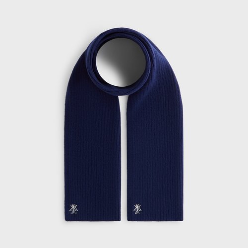 Kith Ribbed Knit Scarf - Nocturnal - M10108-413