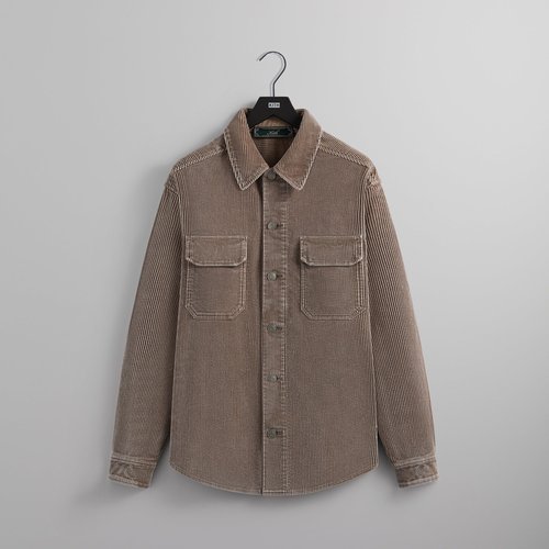 Kith Rowan Cord Shirt Jacket - Astro - M031669-207