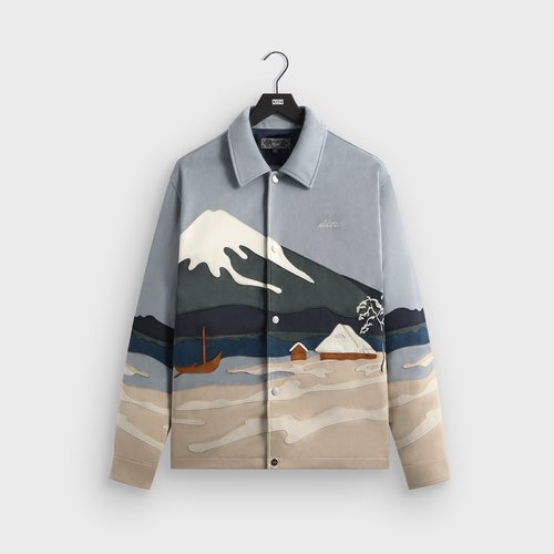 Kith Scenic Winter Microsuede Overshirt - Kindred - M010981-454