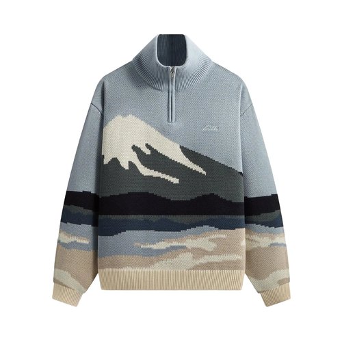 Kith Scenic Wyona Quarter Zip Sweater - KHM034282 454