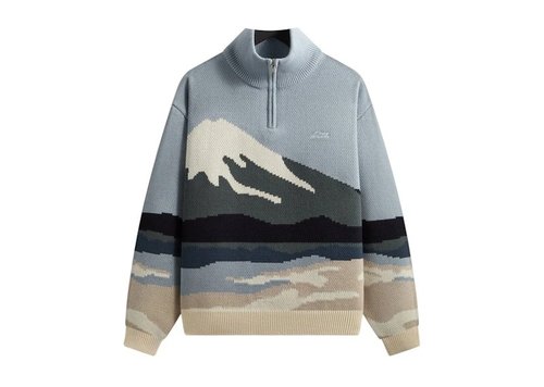 Kith Scenic Wyona Quarter Zip Sweater - Kindred - KHM034282