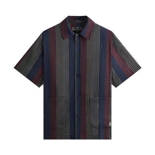 Kith Seersucker Boxy Collared Overshirt - KHM033372 413