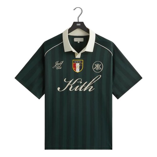 Kith Shadow Stripe Marcel Soccer Top - Stadium - KHM033427-302